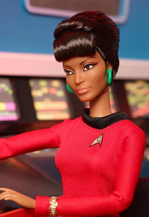 Barbie star trek 50th anniversary uhura doll hotsell